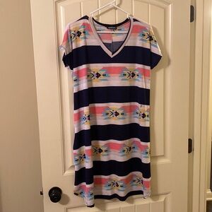 Heimish Wad and Go Aztec Dress